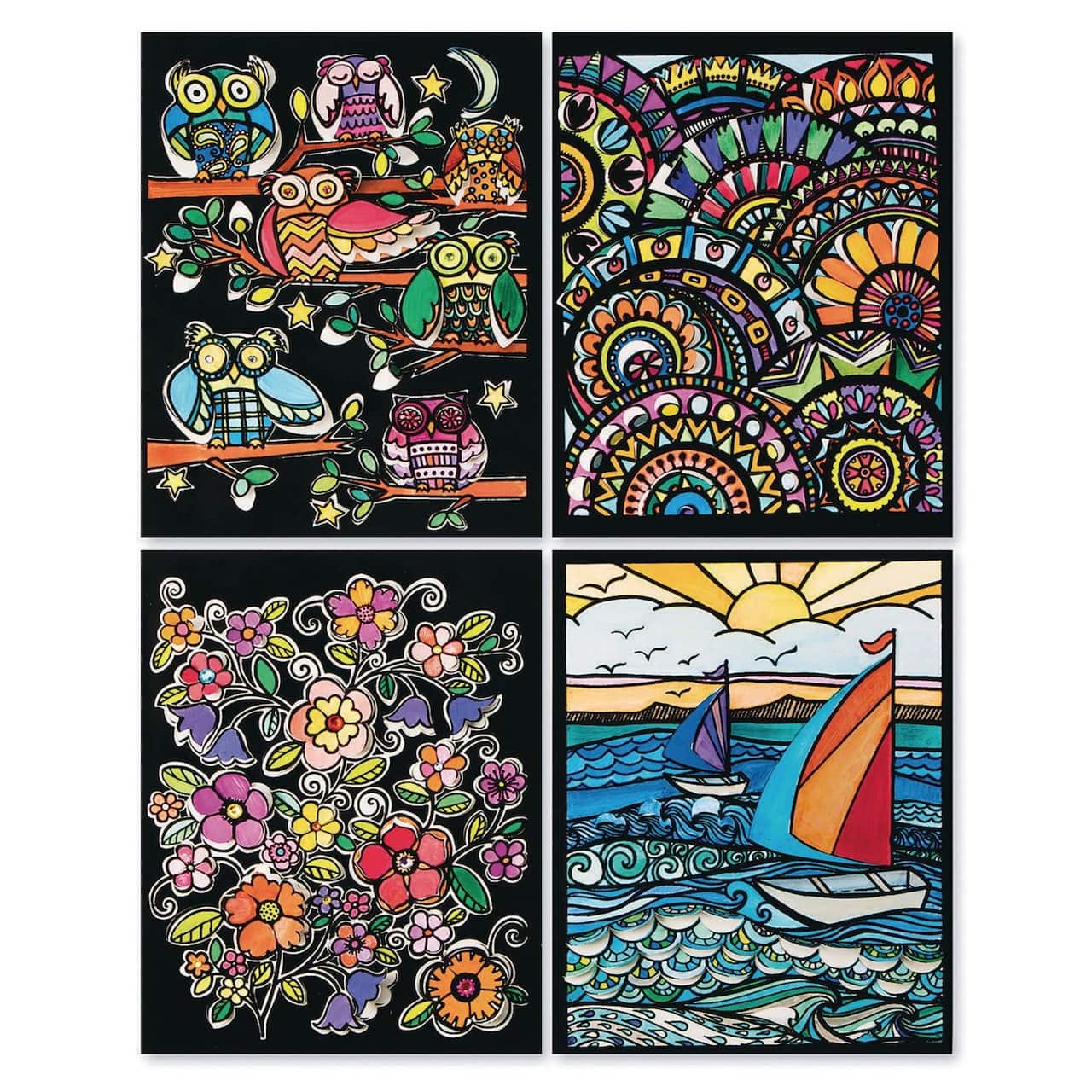 S&S® Worldwide Velvet Art 3-D Posters III, 24ct.